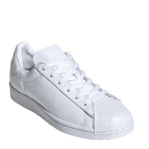 NWT Adidas Superstar Pure White Shell Toe Sneakers